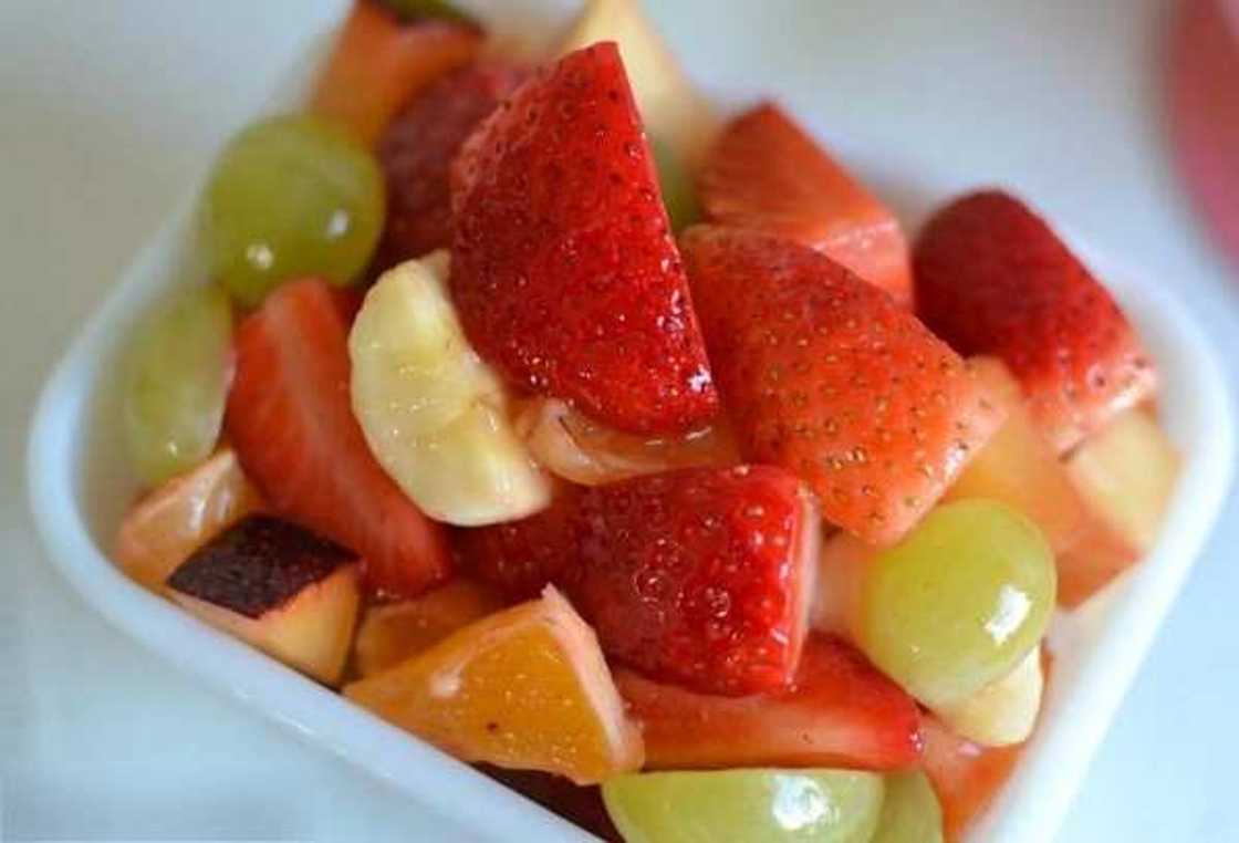 Nigerian fruit salad Nigerian fruit salad