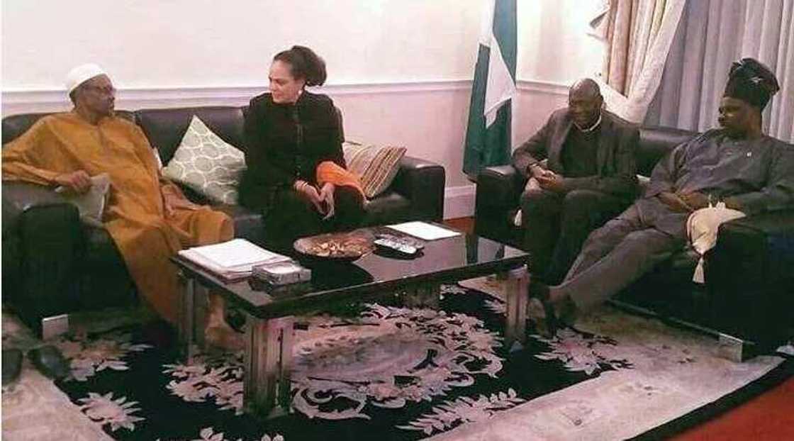 I am not in position to speak about Buhari's health - Governor Amosun reveals details of his visit to London I am not in position to speak about Buhari's health - Governor Amosun reveals details of his visit to London