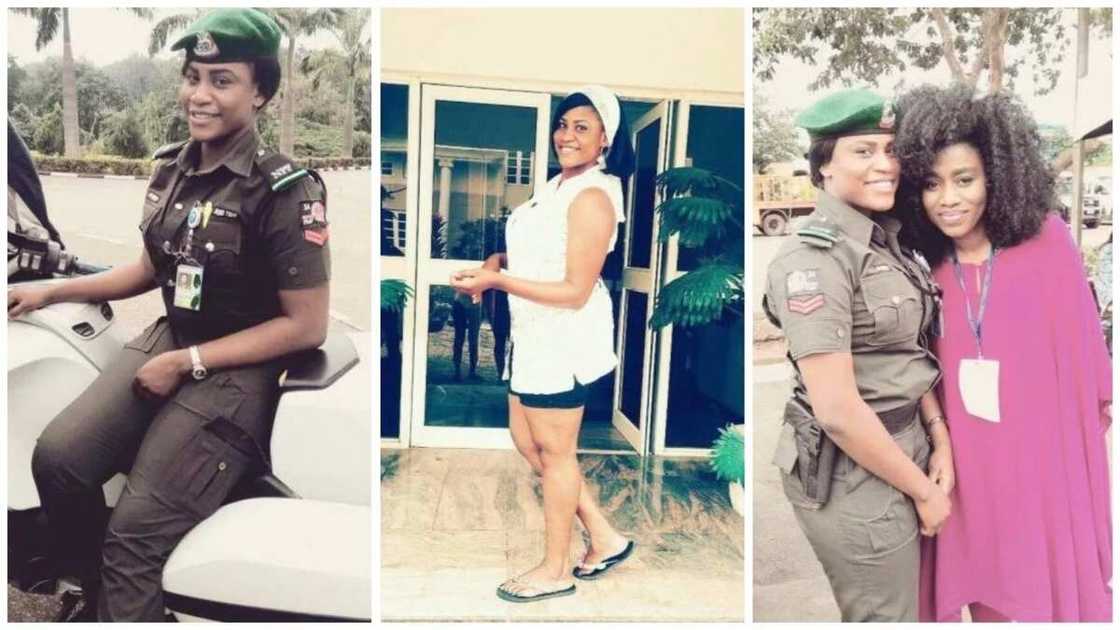 Beautiful officer Beautiful officer