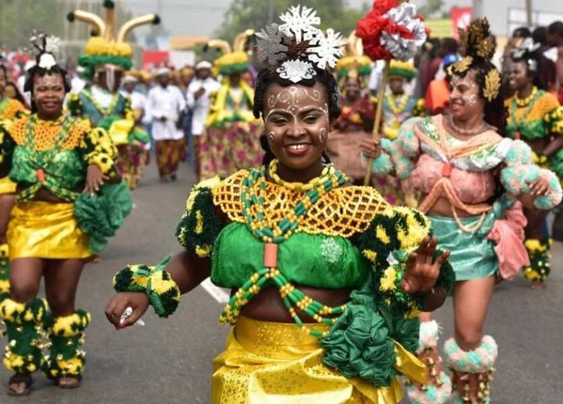 Akwa Ibom women native attire