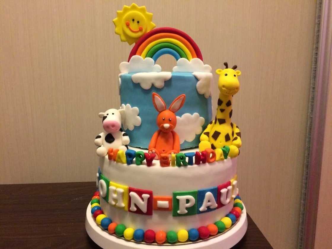 Animals cake