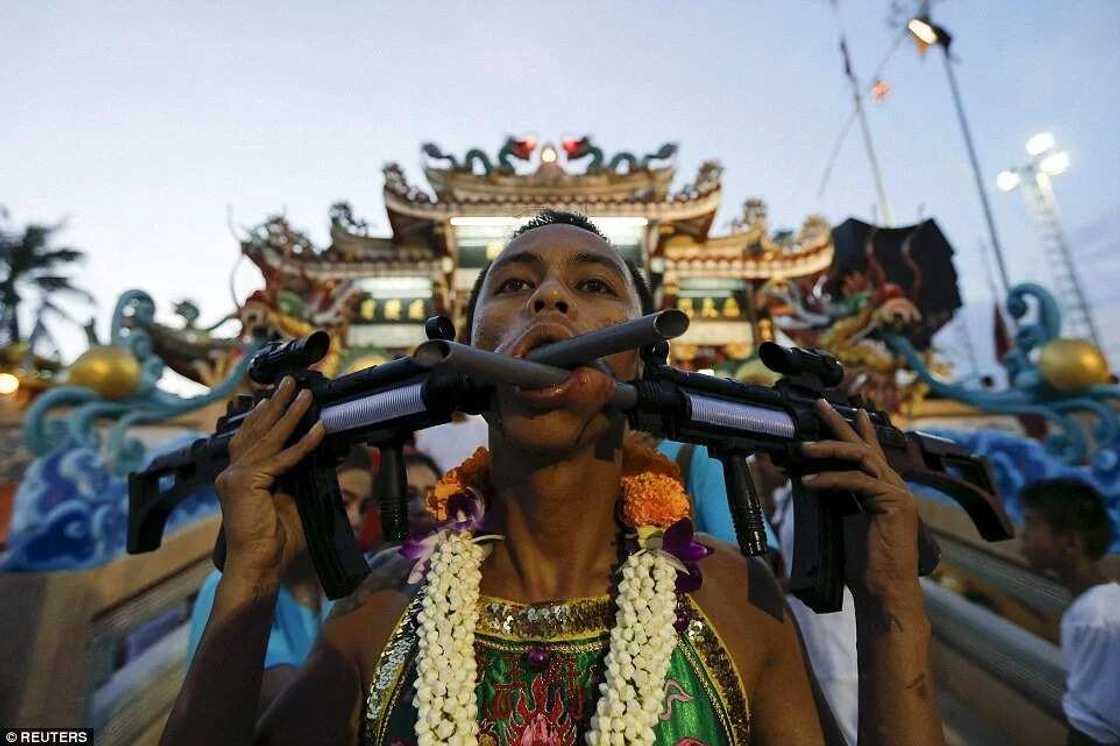 Extreme Vegetarian Festival Is Celebrated Across Thailand Extreme Vegetarian Festival Is Celebrated Across Thailand