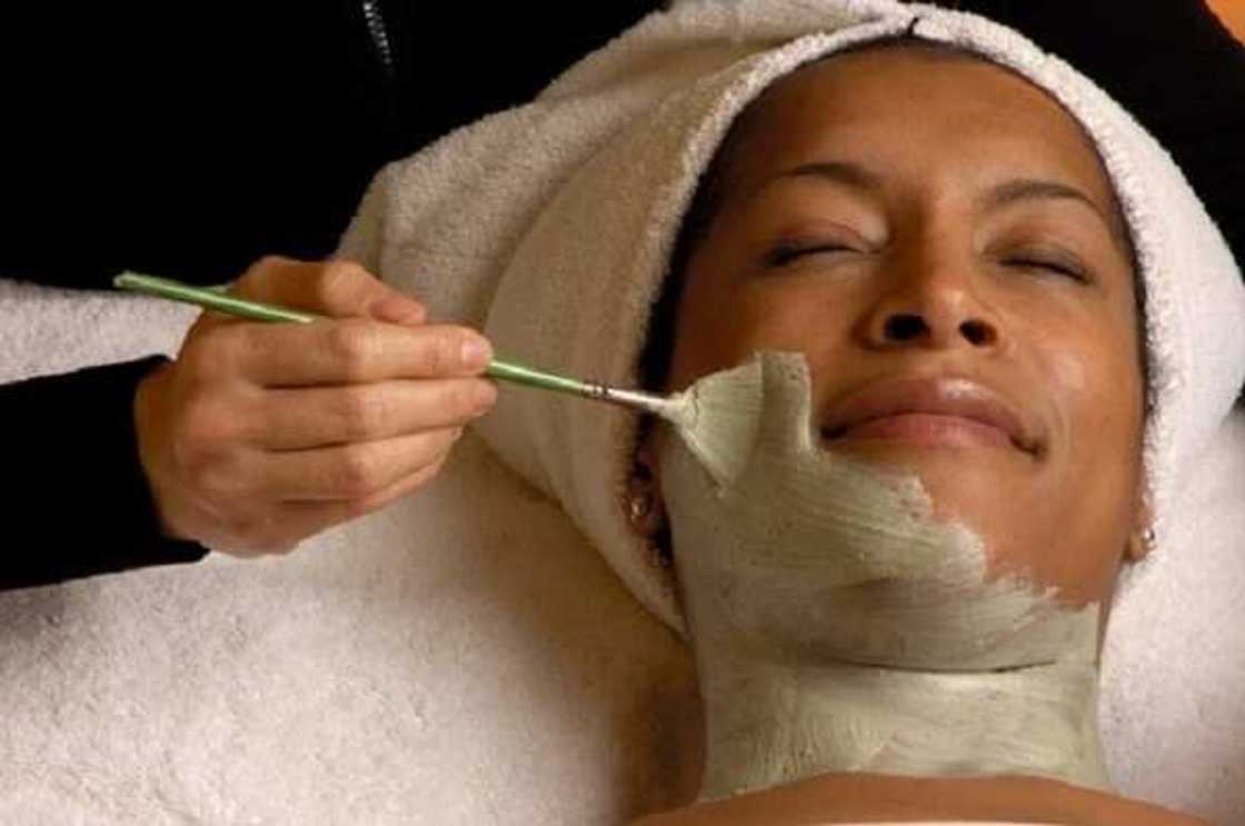 woman in spa woman in spa