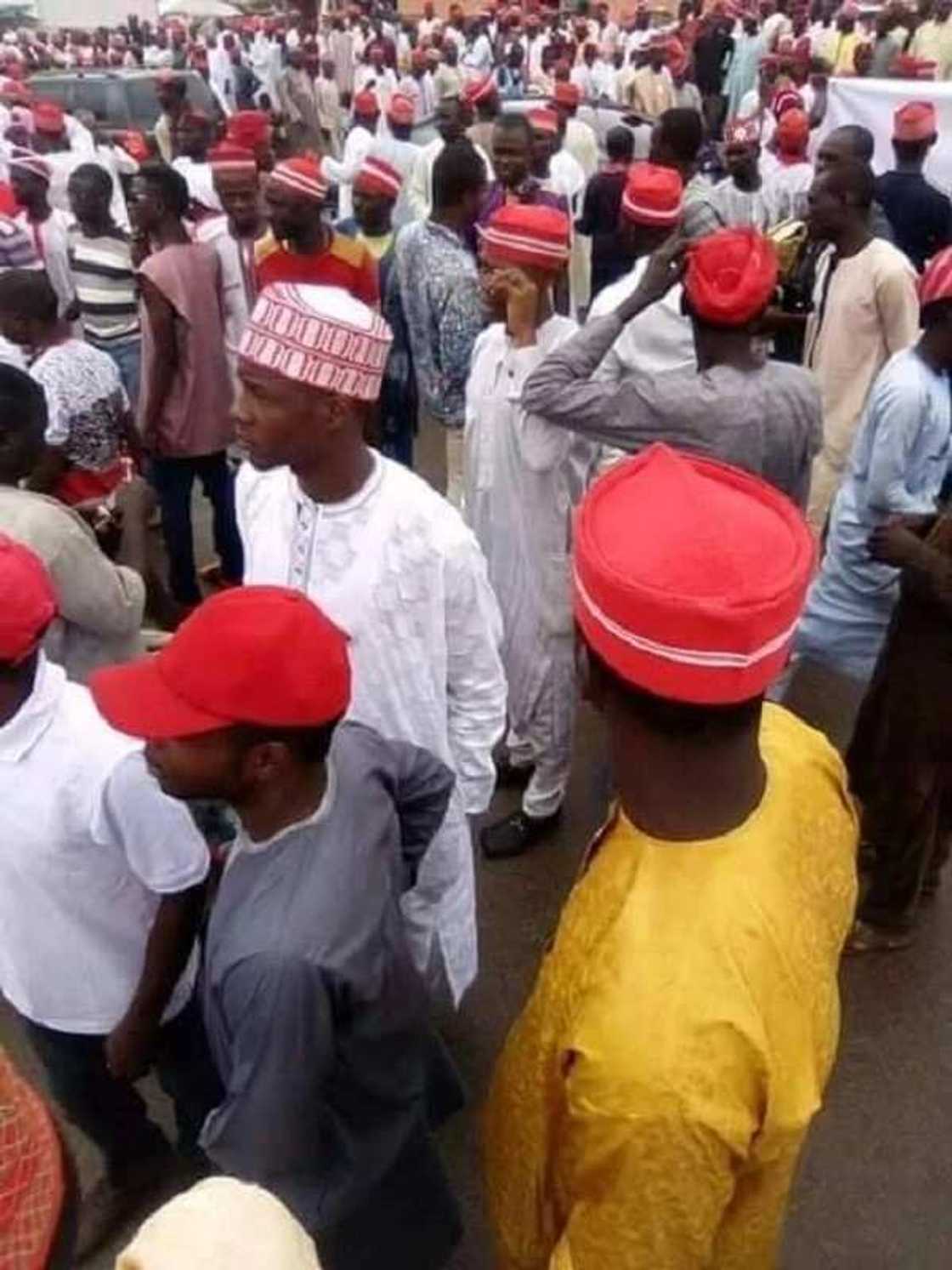 Abinda ya kai Kwankwaso Kano jiya Abinda ya kai Kwankwaso Kano jiya