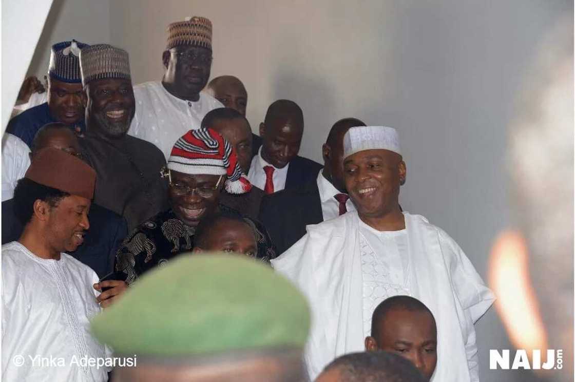 Senators who followed Saraki, others to court today (photos) Senators who followed Saraki, others to court today (photos)