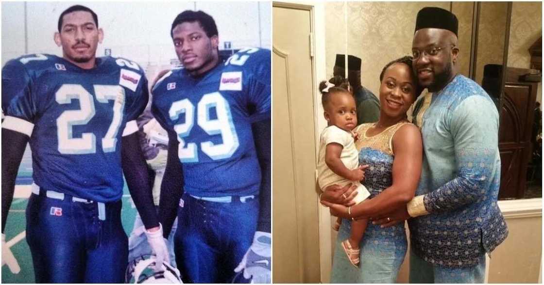 Former NFL player Momah Former NFL player Momah