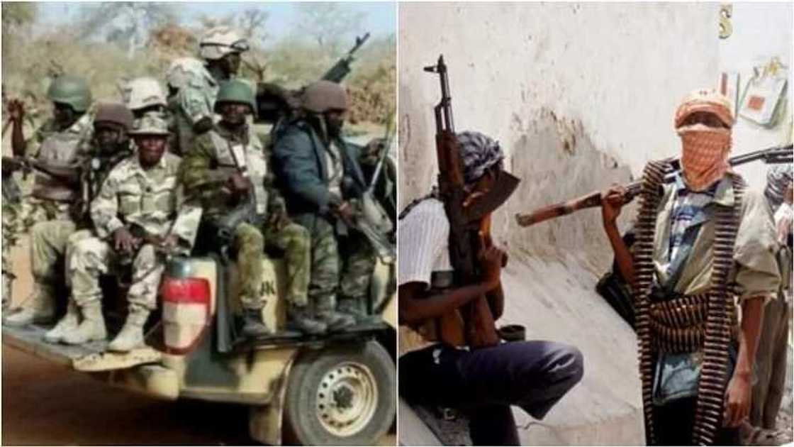 Sojoji 11 sun mutu yayin da yan bindiga suka kai hari a sansanin sojin Sojoji 11 sun mutu yayin da yan bindiga suka kai hari a sansanin sojin