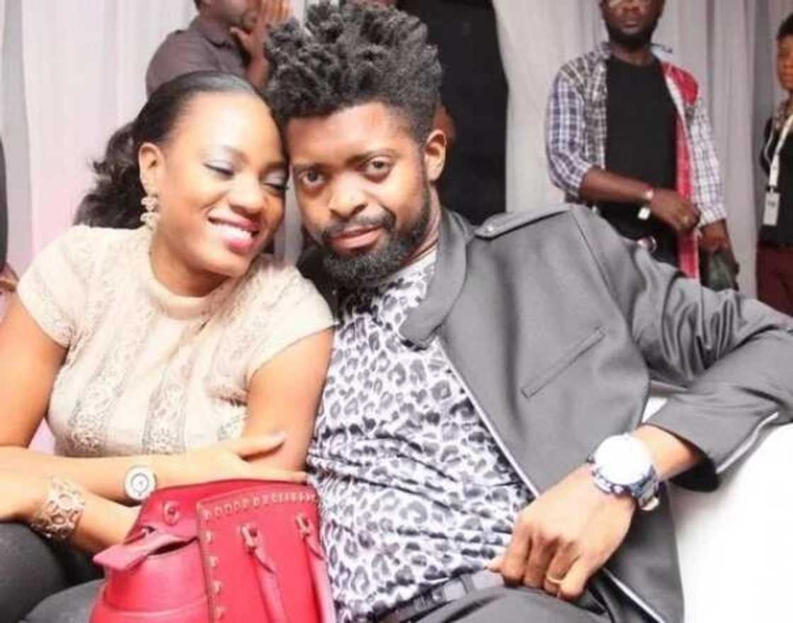 Elsie Uzoma Okpocha and Basketmouth