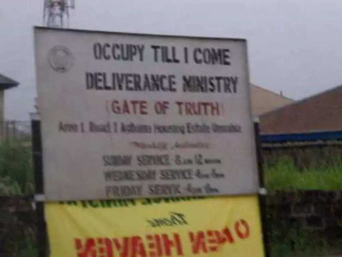 Hilarious names of churches you will find in Nigeria (photos) Hilarious names of churches you will find in Nigeria (photos)