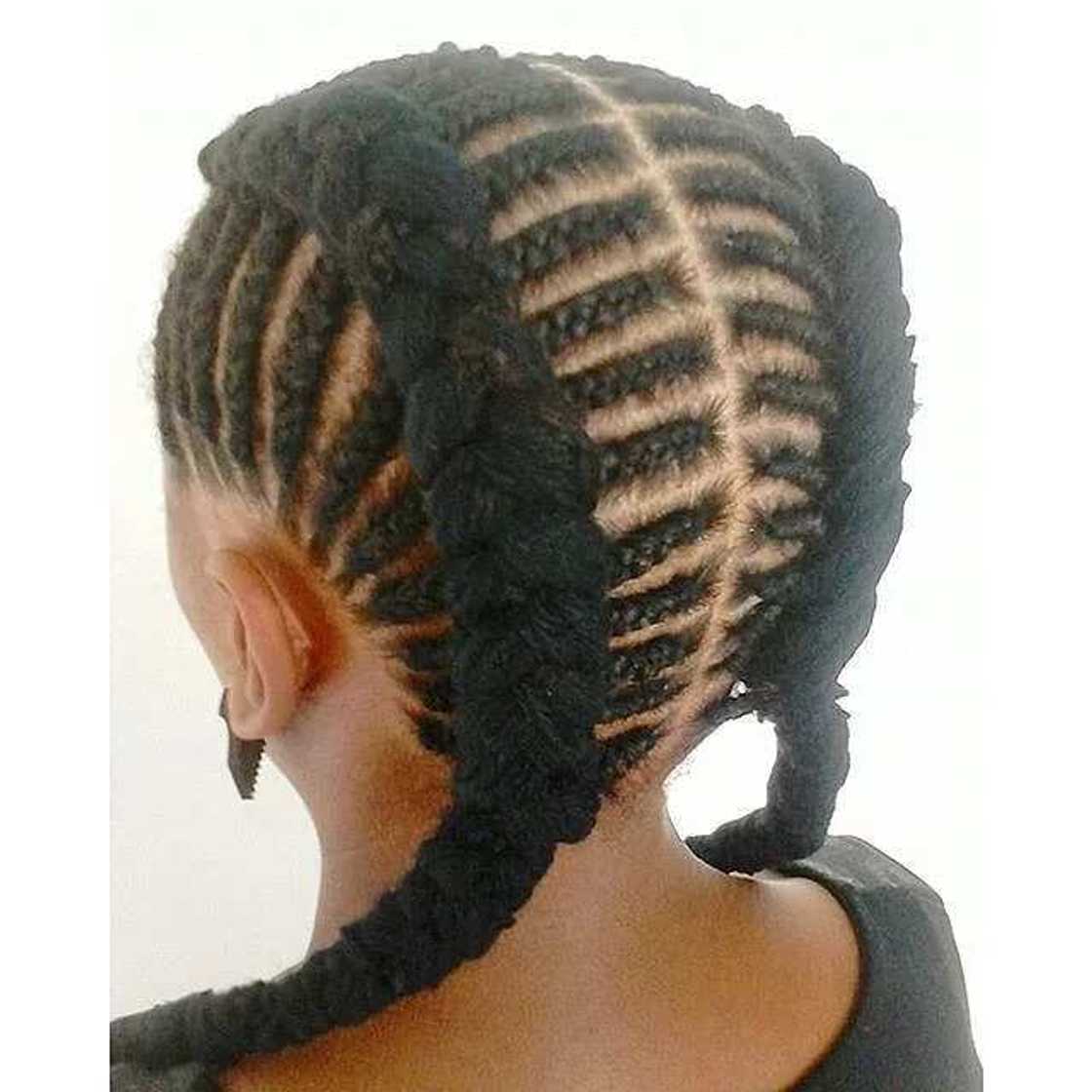 Cornrow French braids Cornrow French braids