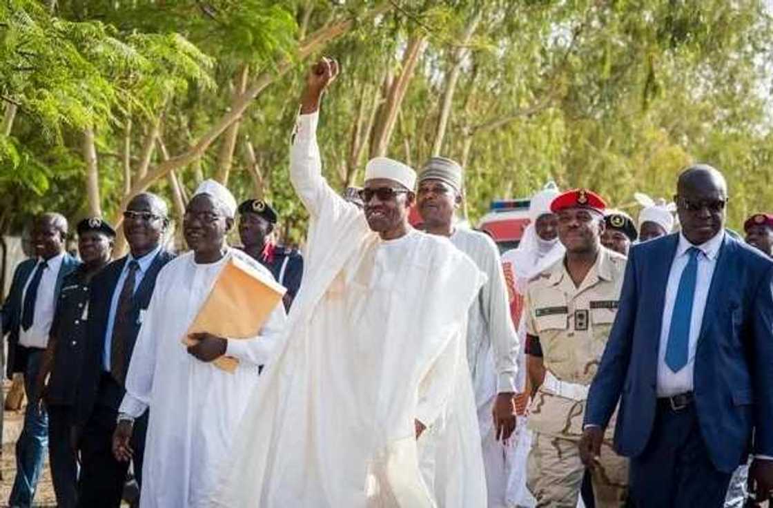 Photos: President Buhari Goes Home For Ramadan