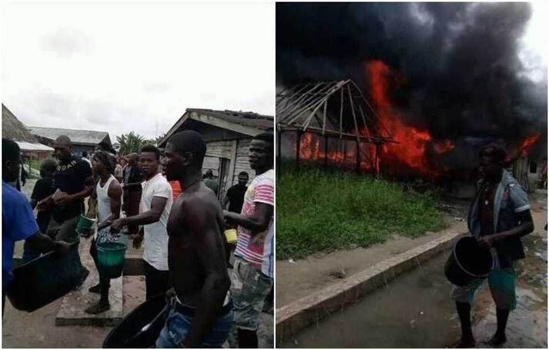 The soldiers attack was reportedly a reprisal attack after three soldiers died in an ambush in the community. Photo Credit: Etolor Prince The soldiers attack was reportedly a reprisal attack after three soldiers died in an ambush in the community. Photo Credit: Etolor Prince