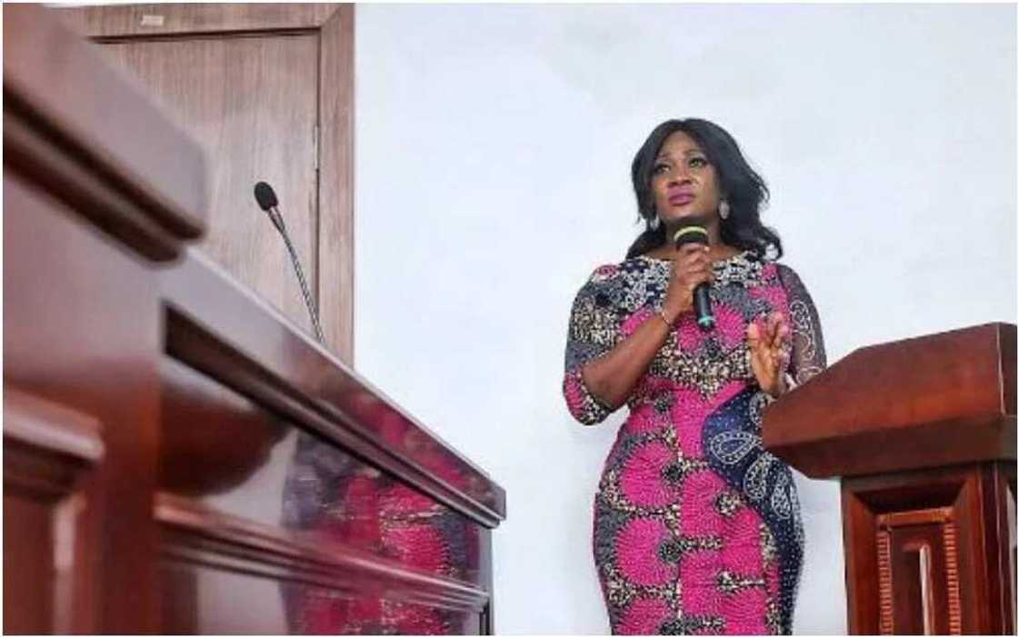 Mercy Johnson sworn in Mercy Johnson sworn in