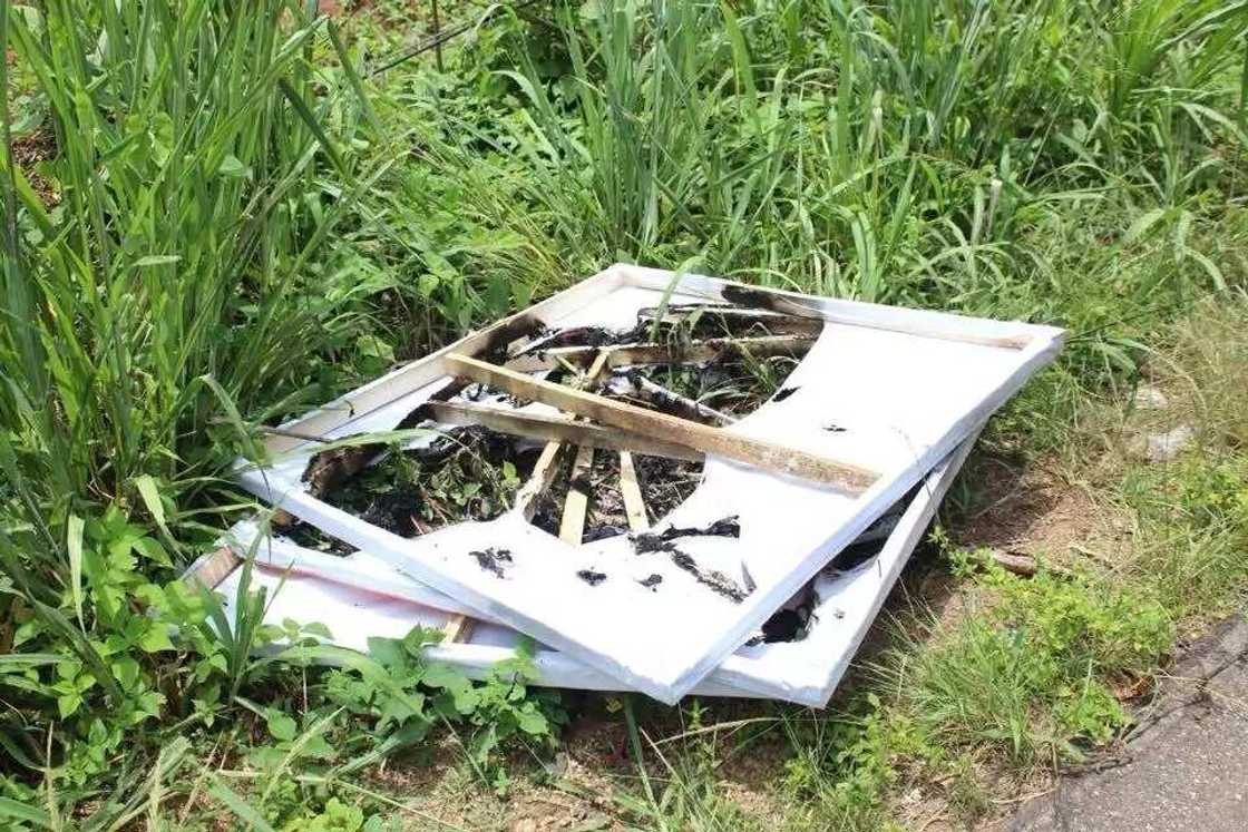 APC Ekiti governorship aspirant, Babafemi Ojudu campaign posters destroyed in Ekiti (photos) APC Ekiti governorship aspirant, Babafemi Ojudu campaign posters destroyed in Ekiti (photos)