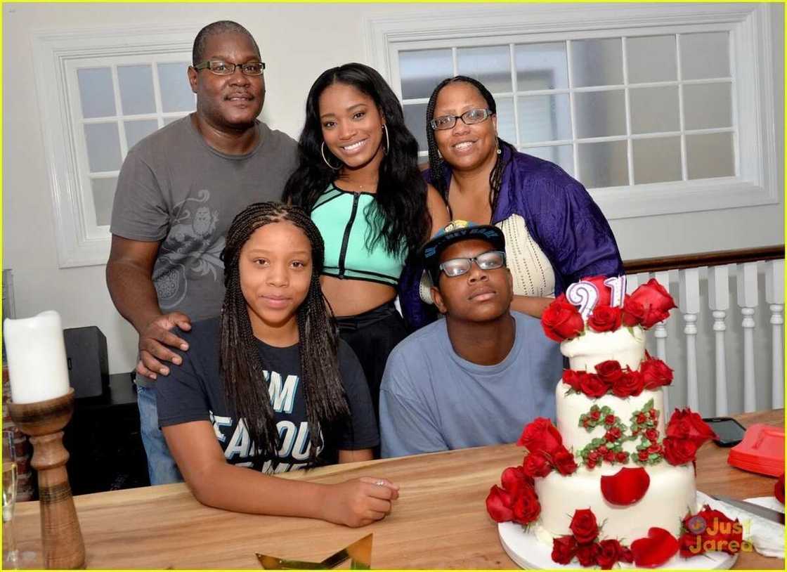 Keke Palmer twin sister and brother Keke Palmer twin sister and brother