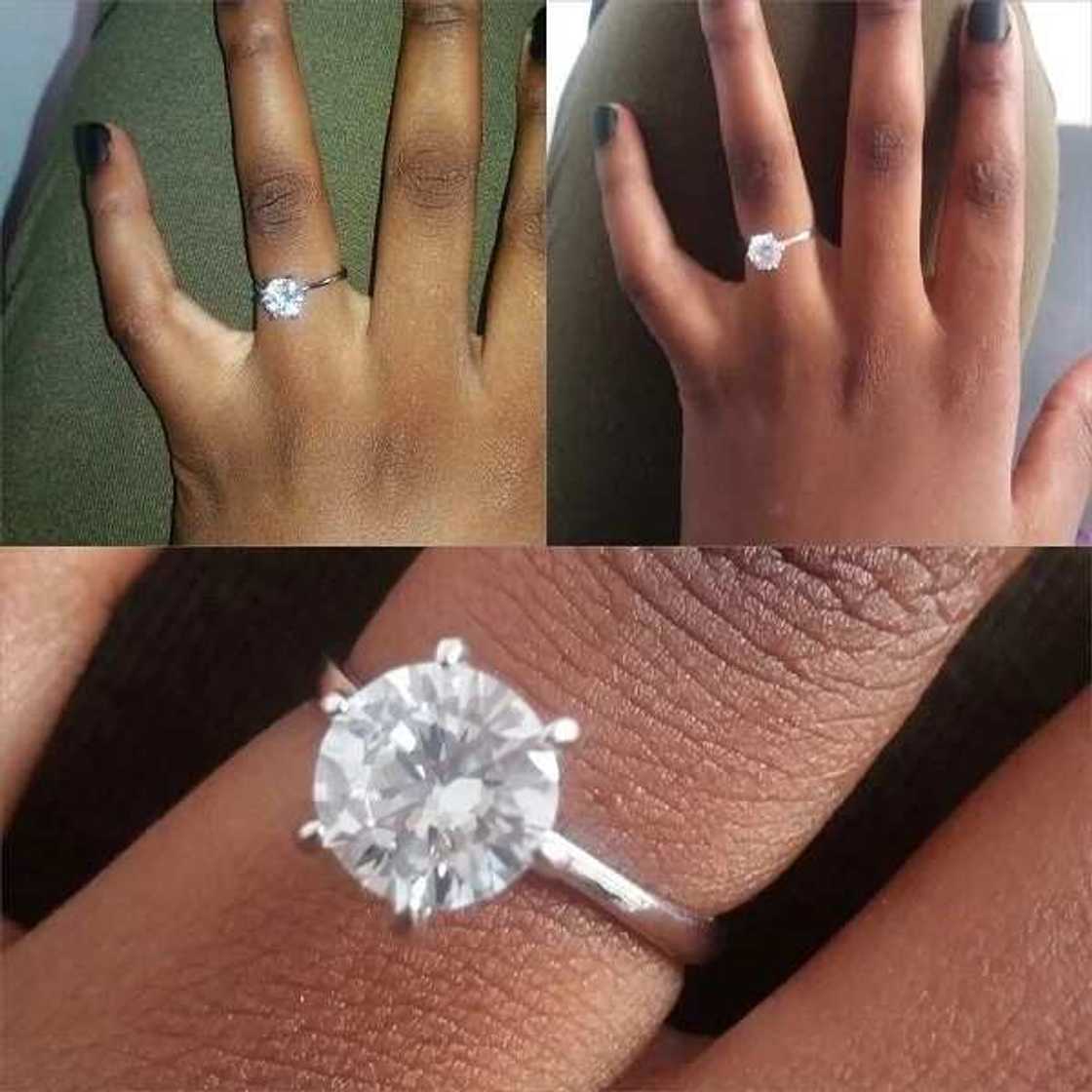 South African lady buys herself a ring, vows to look for a husband later South African lady buys herself a ring, vows to look for a husband later