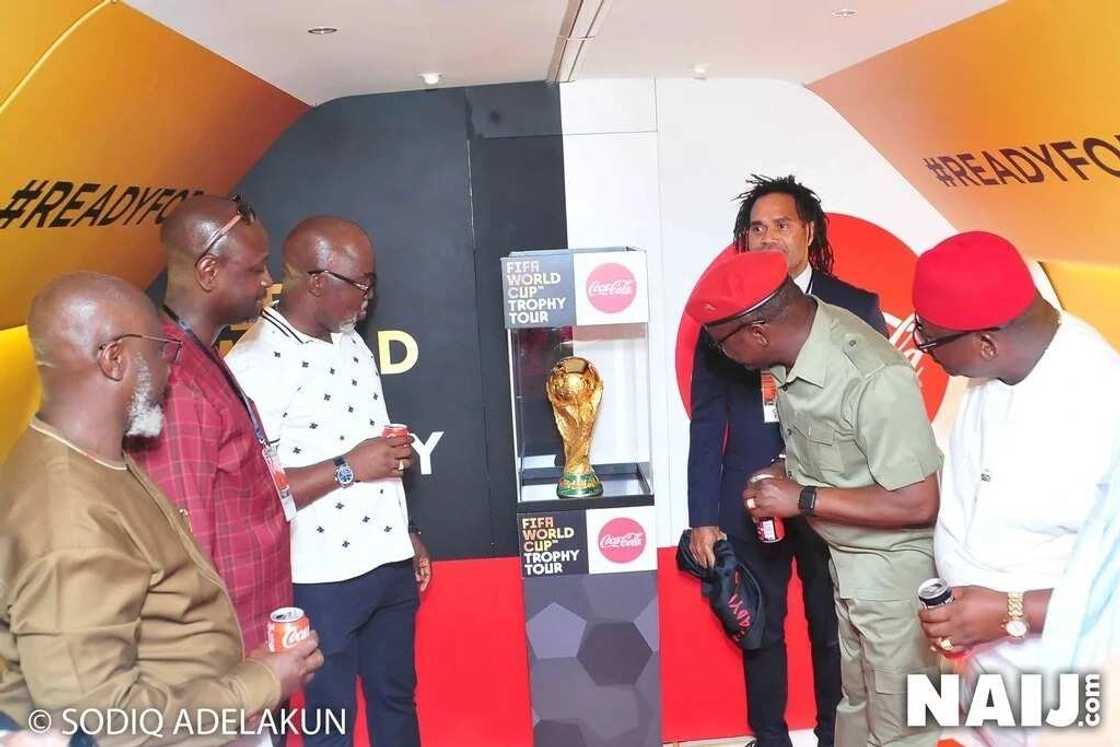 FIFA World Cup finally lands in Nigeria for a 4-day tour FIFA World Cup finally lands in Nigeria for a 4-day tour