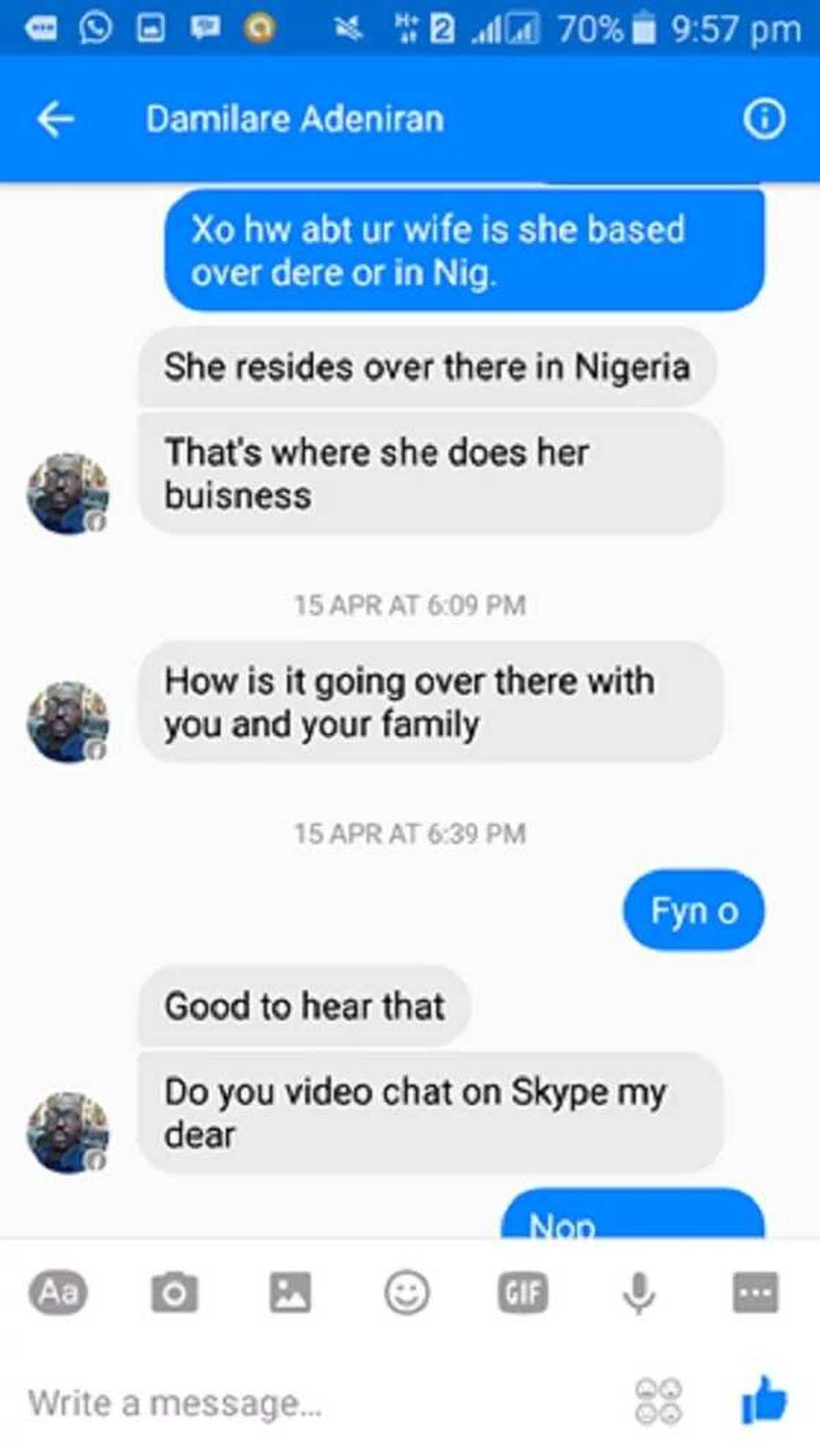 Young man scams lady on Facebook then this happens Young man scams lady on Facebook then this happens