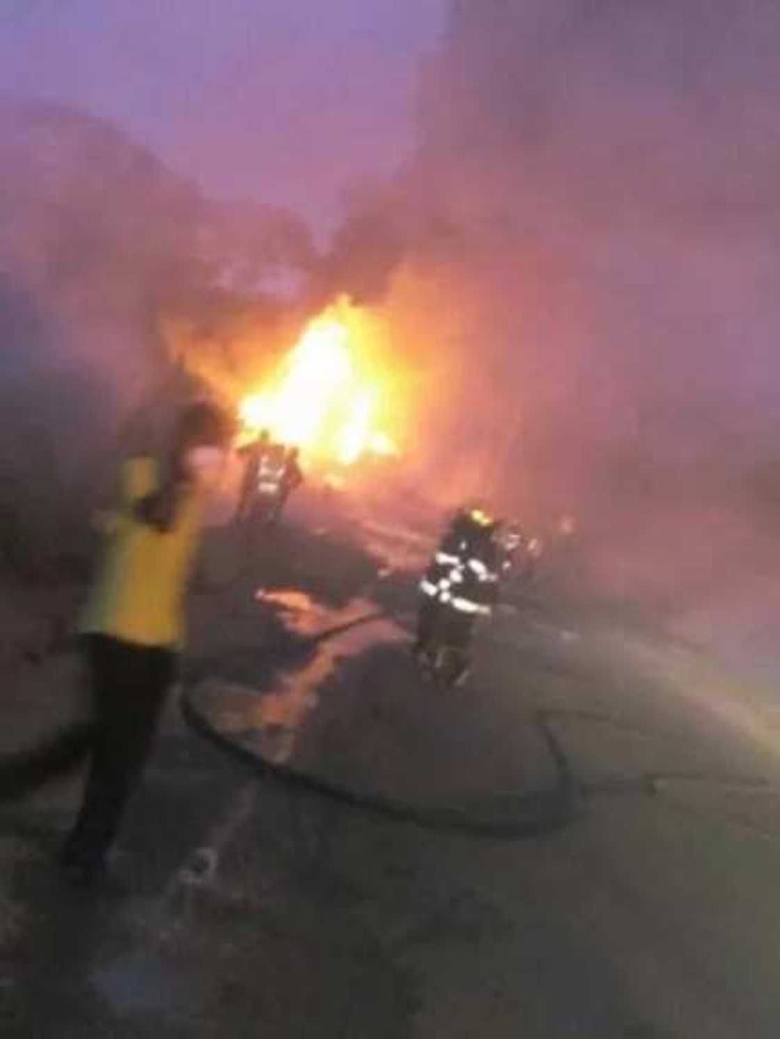 PHOTOS: Petrol Tanker Explodes In Lagos PHOTOS: Petrol Tanker Explodes In Lagos
