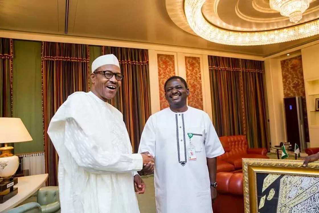 Abin Da Yasa Buhari Baya Ba Wa Mutane Kuɗi, Femi Adesina