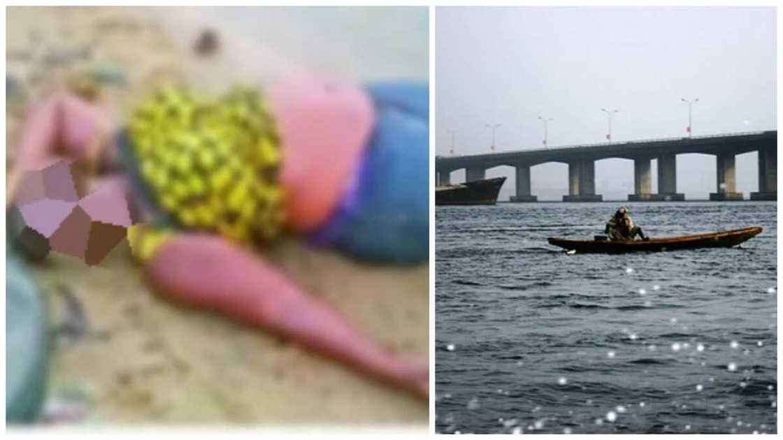 Bayan likita ya afka tekun Legas, an ceto wata mata da ta fada yau( Hoto) Bayan likita ya afka tekun Legas, an ceto wata mata da ta fada yau( Hoto)