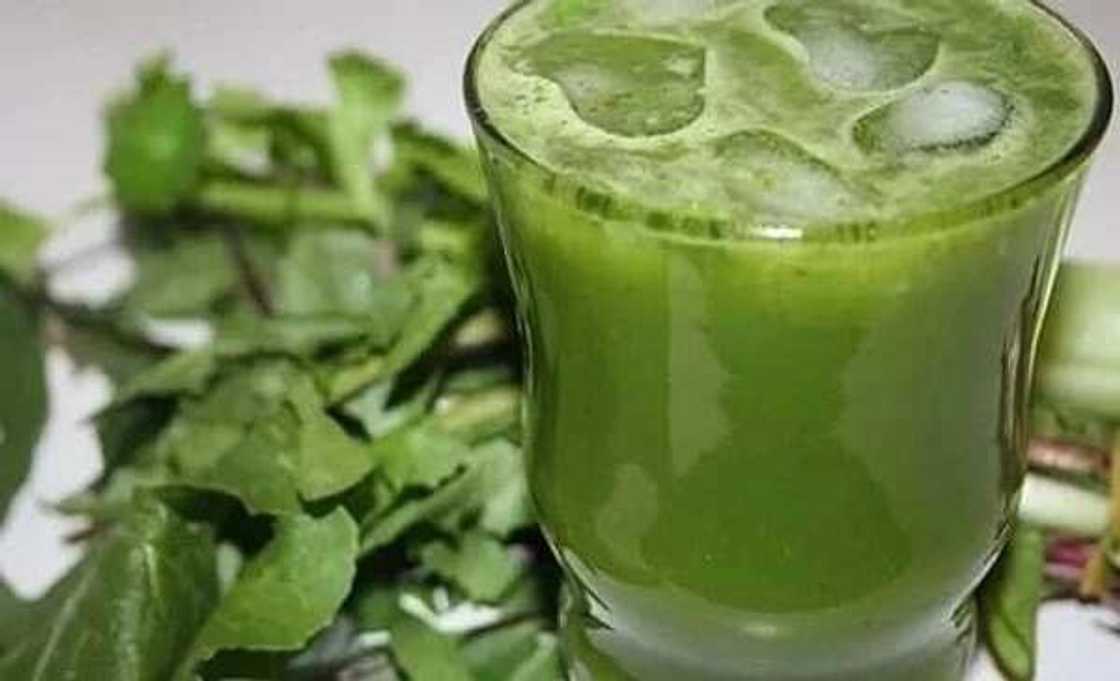 Bitter leaf juice