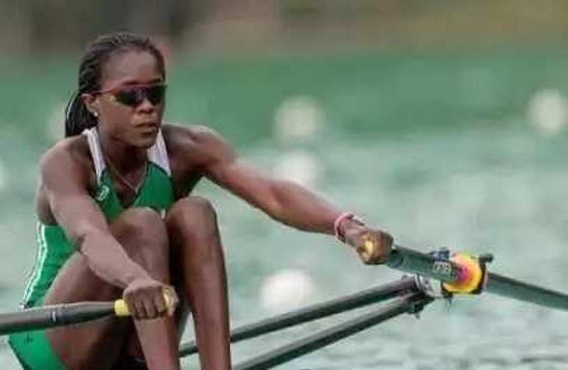 Nigerian rower creates history at ongoing Rio Olympics Nigerian rower creates history at ongoing Rio Olympics