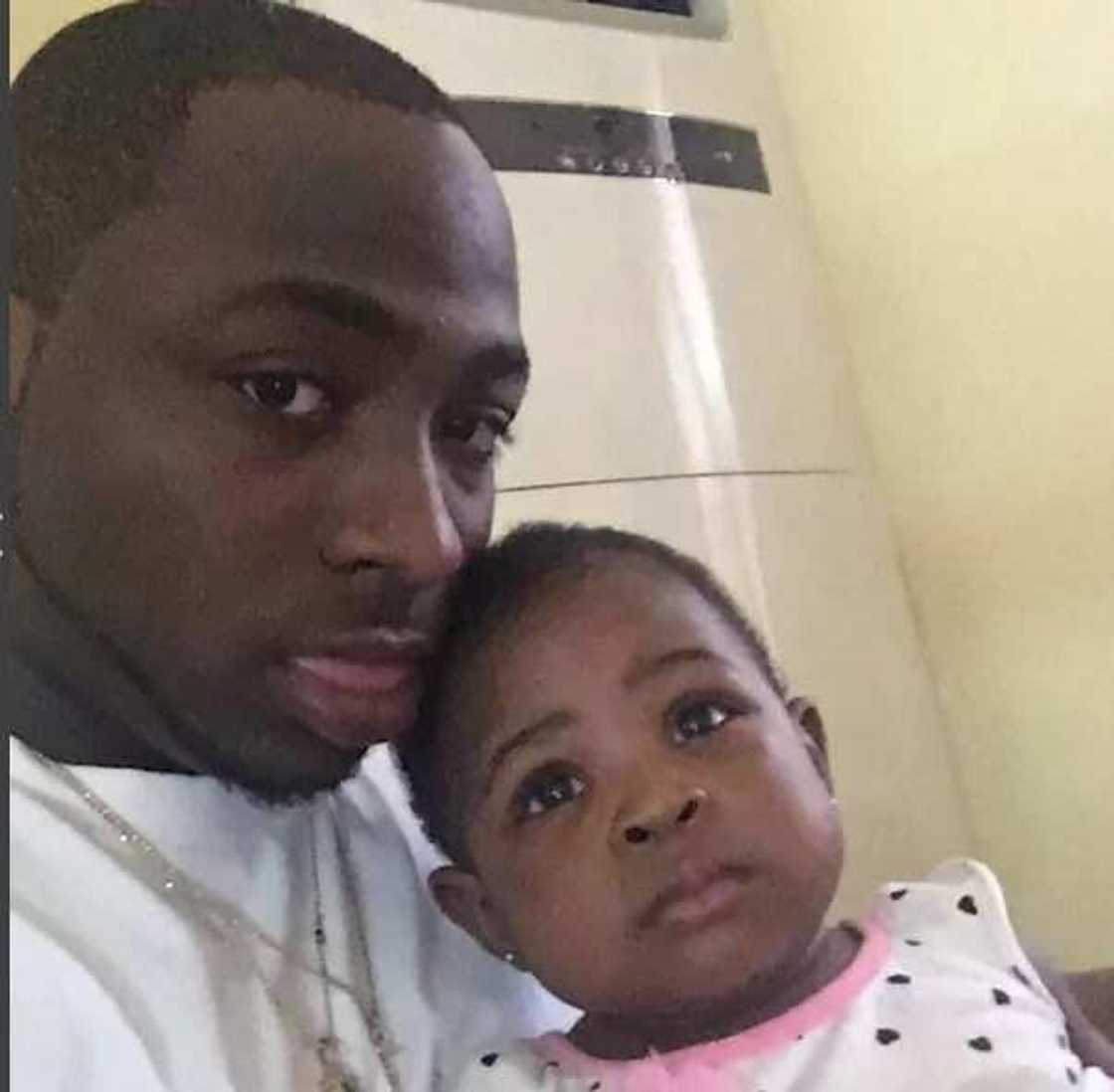 10 Memorable photos of Imade with Davido as she turns one