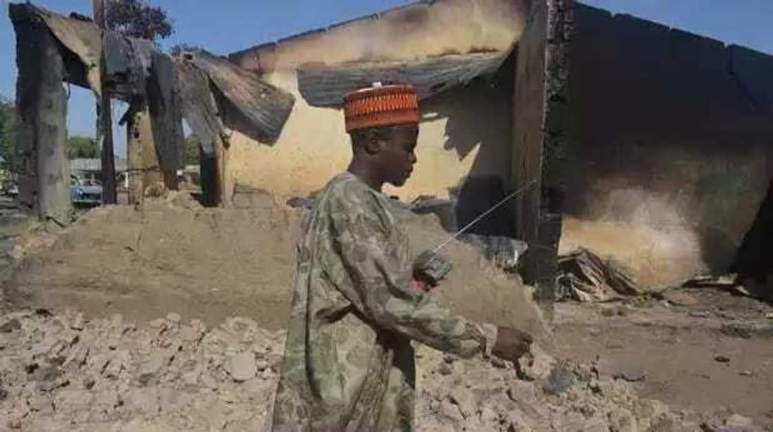 Kalli hotunan Bama yanzu yadda garin ya koma Kalli hotunan Bama yanzu yadda garin ya koma