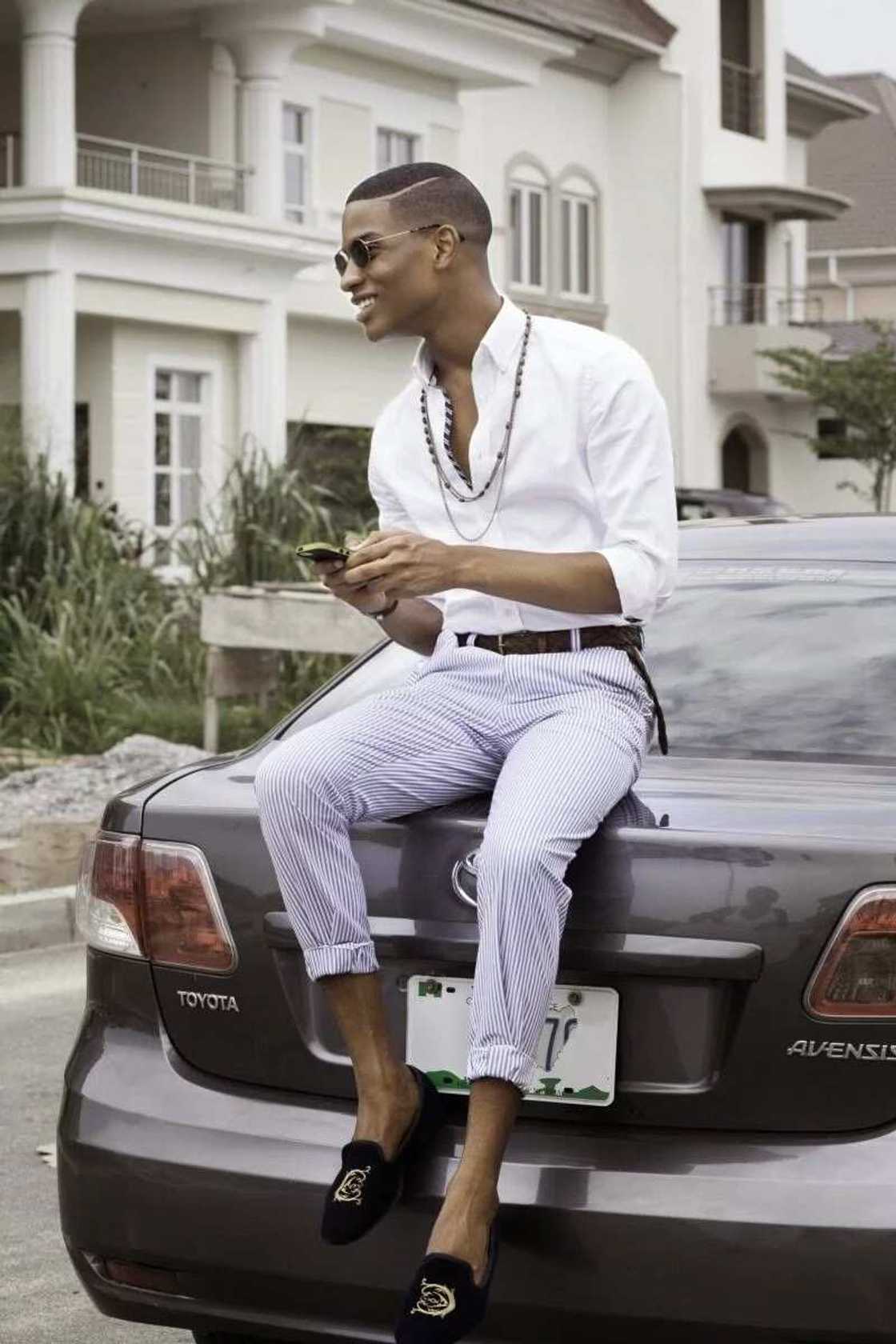 man on a car man on a car