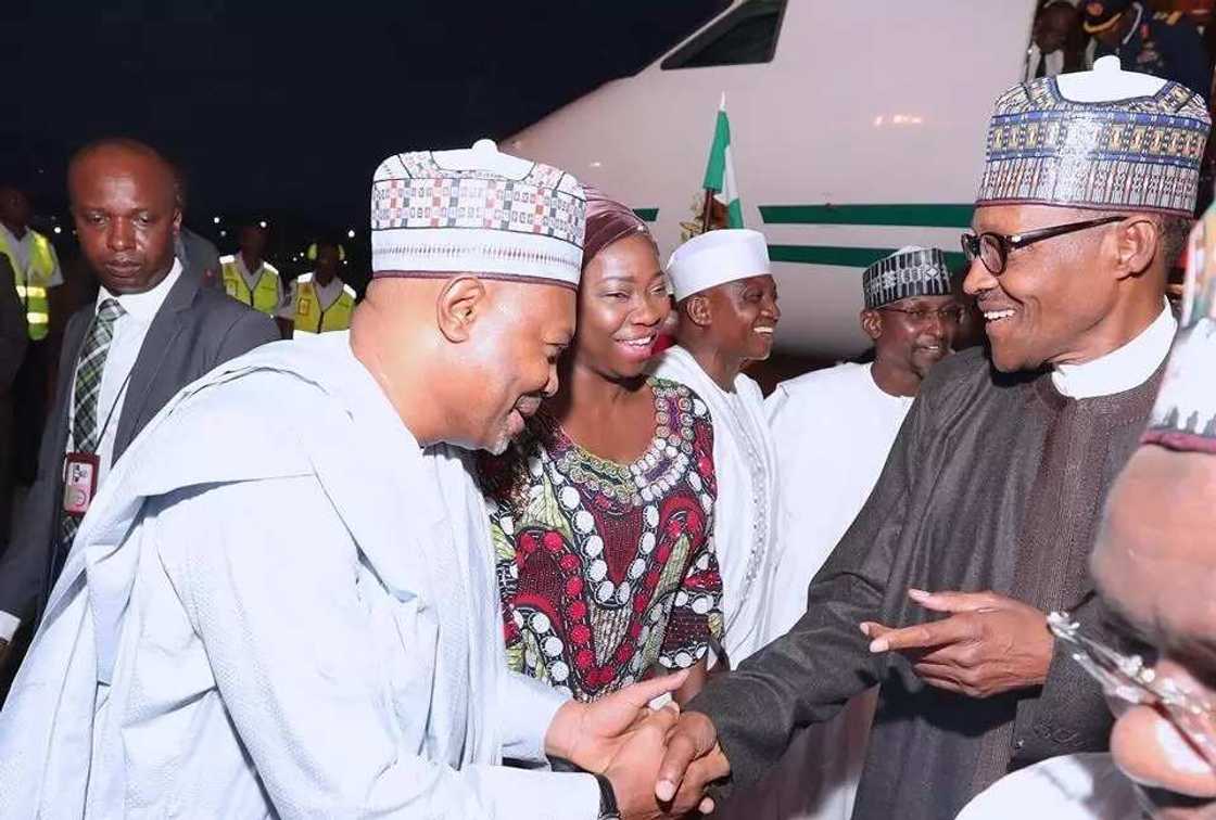 Yanzu-Yanzu: Shugaba Buhari ya dawo gida Najeriya