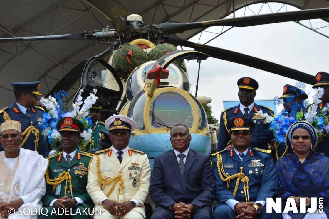 The helicopters will help NAF to combat insecurities in Benue and other states. The helicopters will help NAF to combat insecurities in Benue and other states.