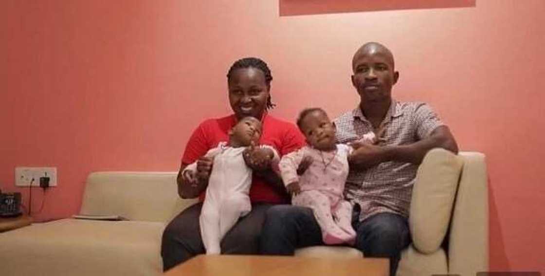 Nigerian conjoined twins separated by 22 doctors in India (photo)