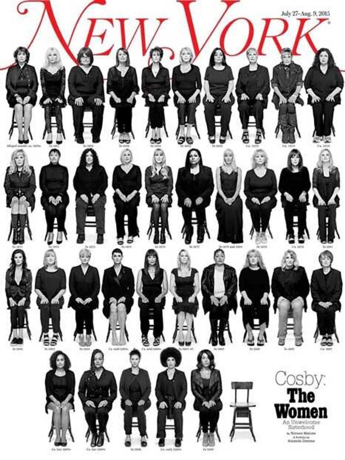 Meet 35 Women Allegedly Assaulted Sexually By Bill Cosby