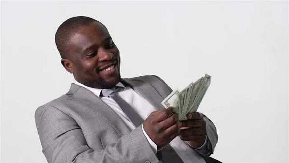 man with money man with money