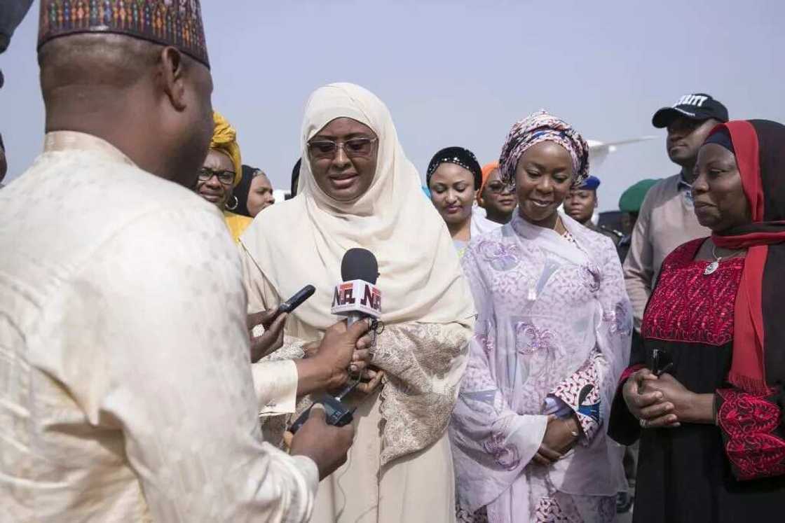 LABARI DA DUMI-DUMI: Aisha Buhari ta dawo Najeriya (HOTUNA)