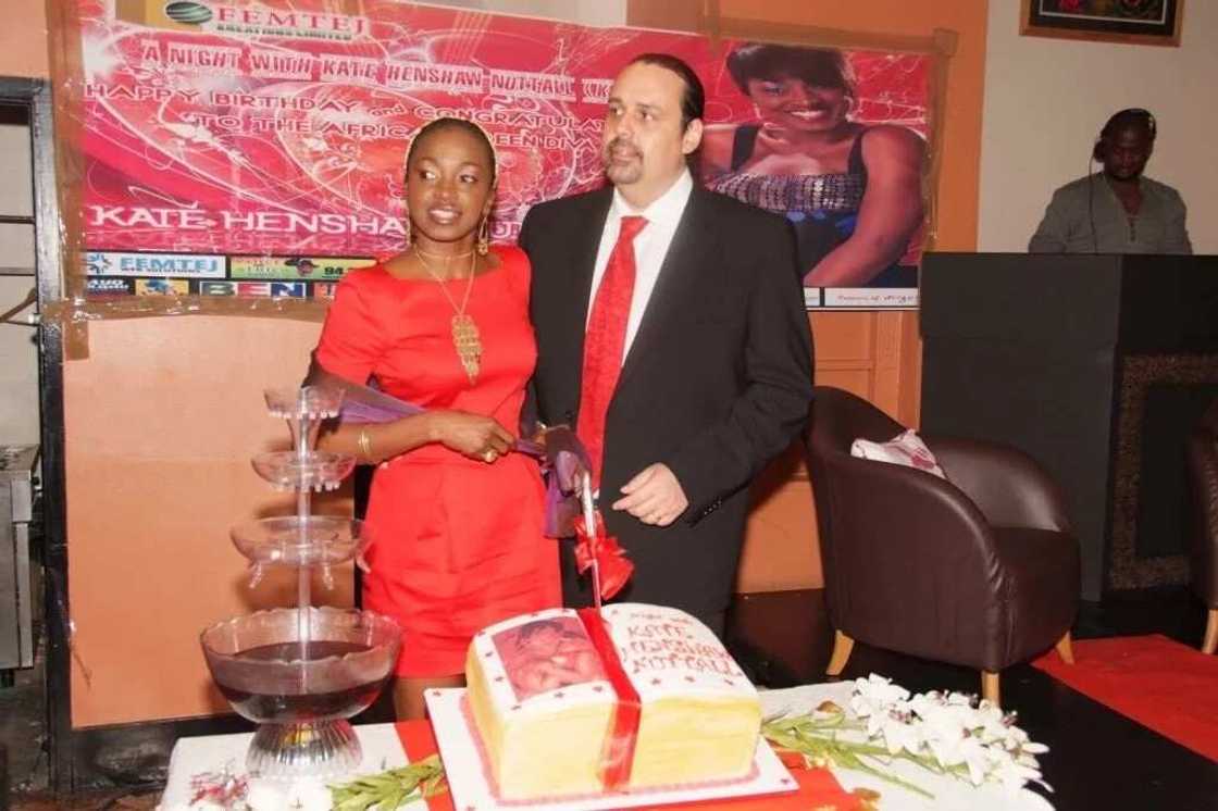 Kate Henshaw and her ex-husband Kate Henshaw and her ex-husband
