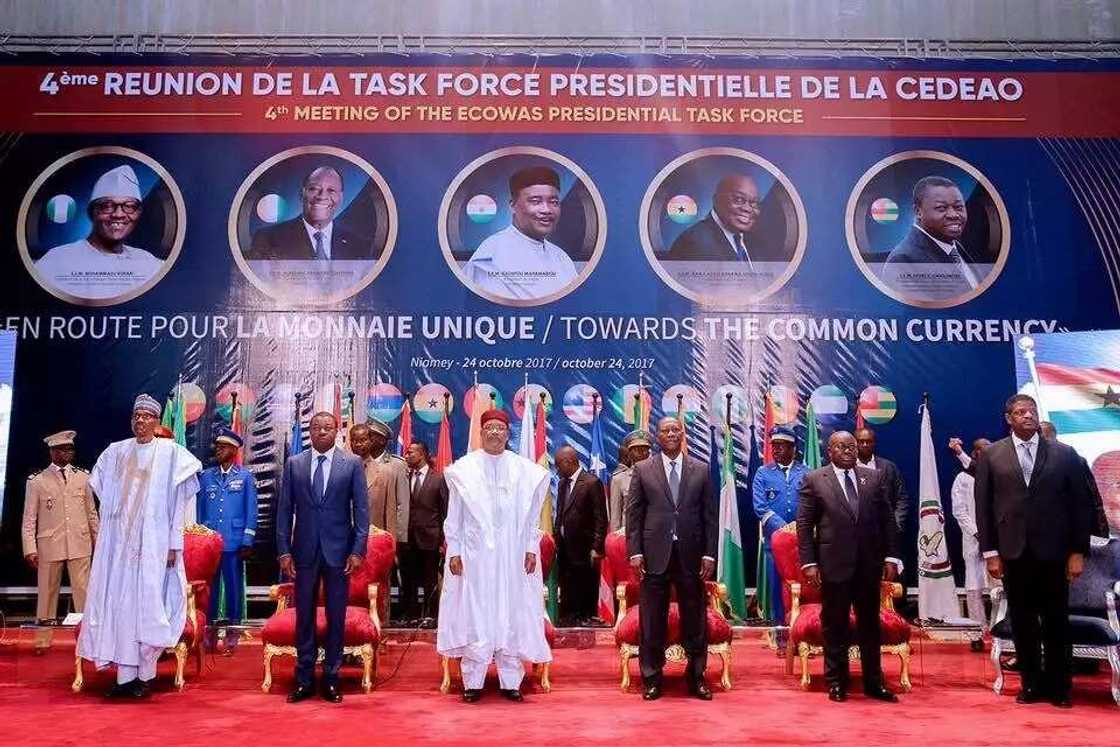 Labari cikin Hotuna: Yadda taron shugaba Buhari a birnin Niamey ya kasance