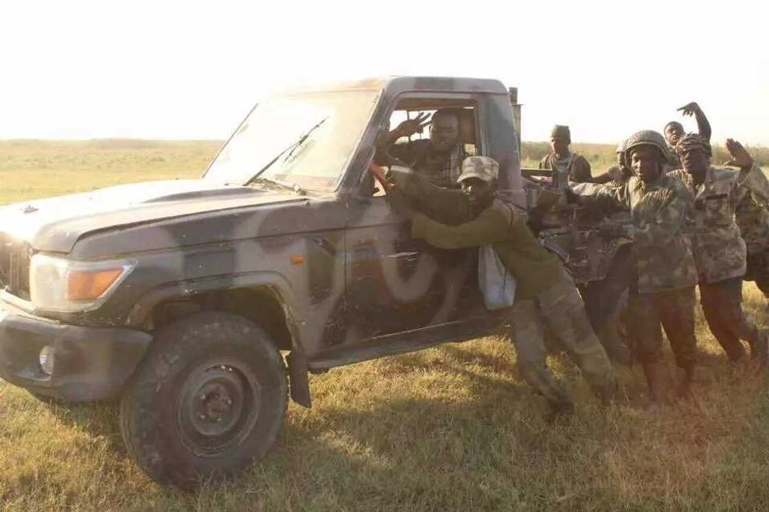 Army recovered weapons, vehicles from Boko Haram terrorists