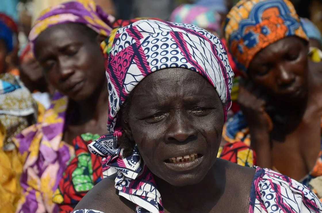 Chibok Girls: Buhari Storms Out Of Meeting With Parents Chibok Girls: Buhari Storms Out Of Meeting With Parents
