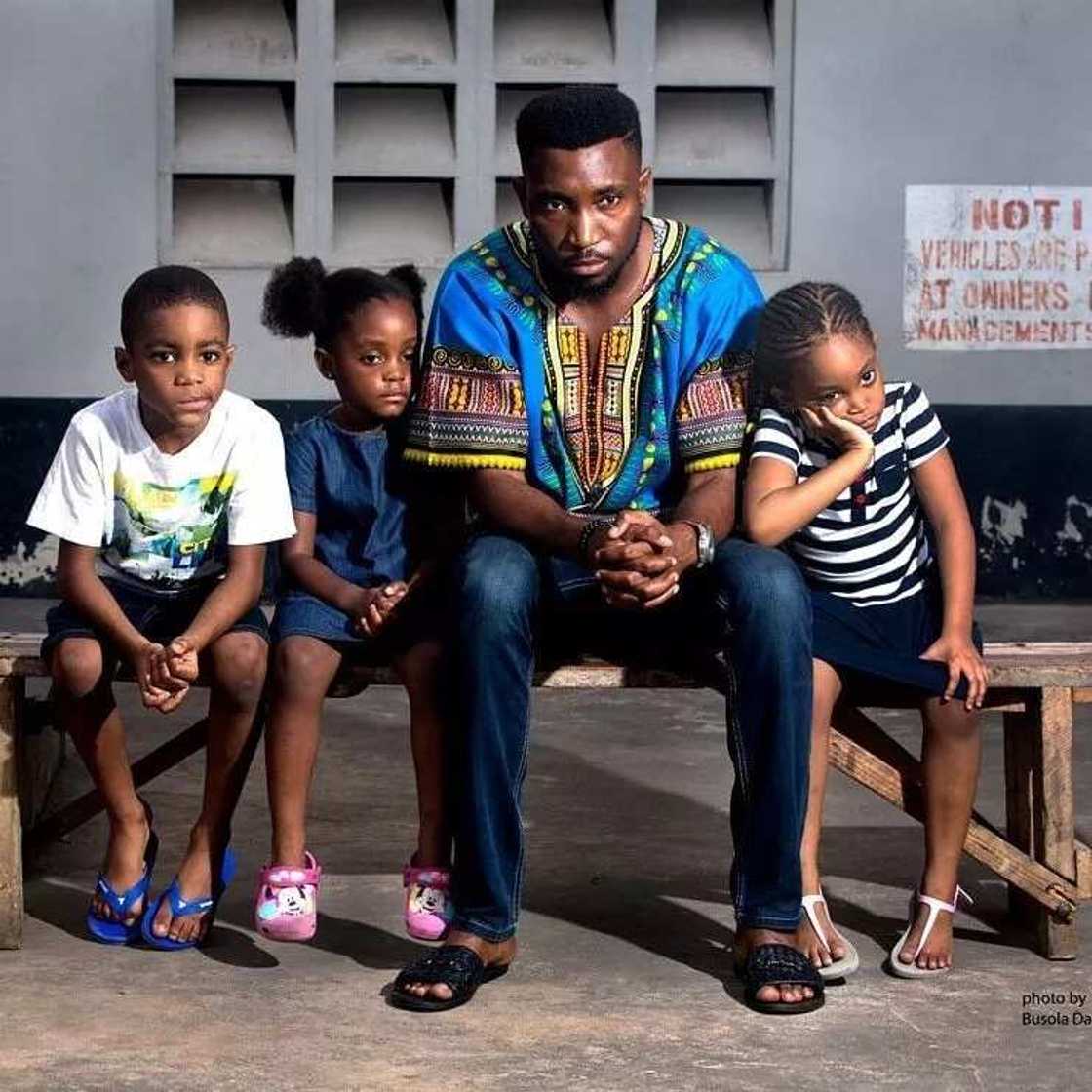 Nigerian celebrities and their adorable children Nigerian celebrities and their adorable children