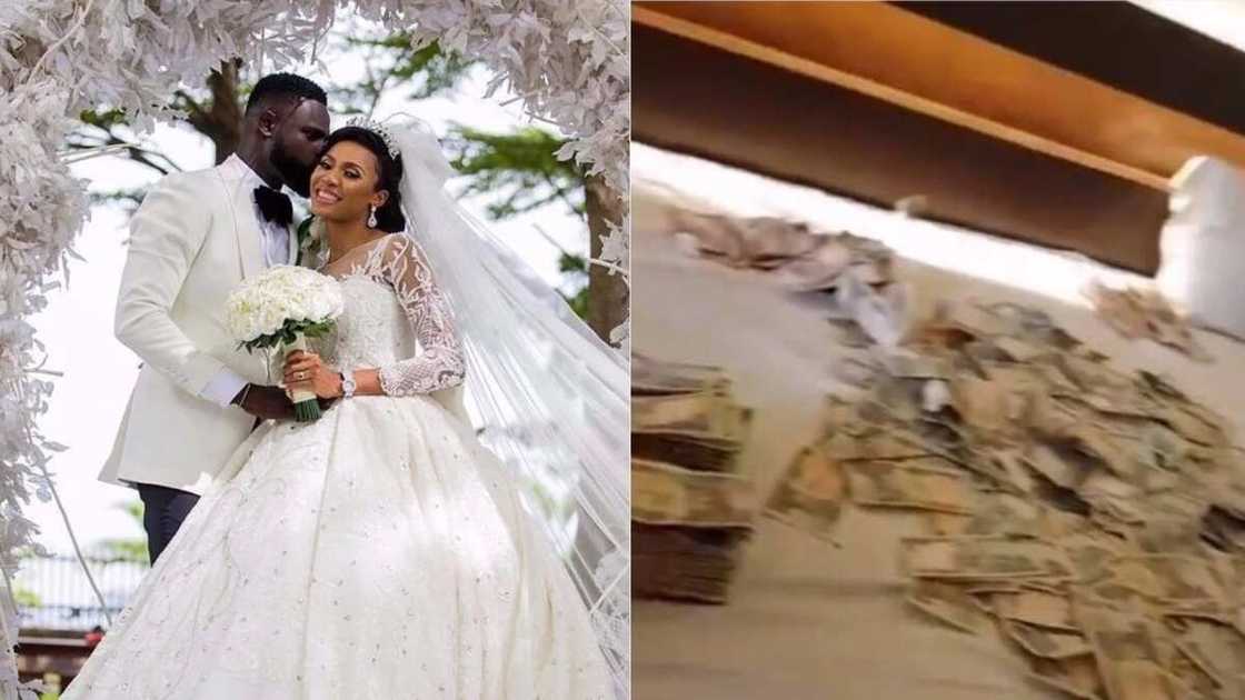 AYcomedian shows off the money his brother, Yomi Casual, made from his wedding AYcomedian shows off the money his brother, Yomi Casual, made from his wedding