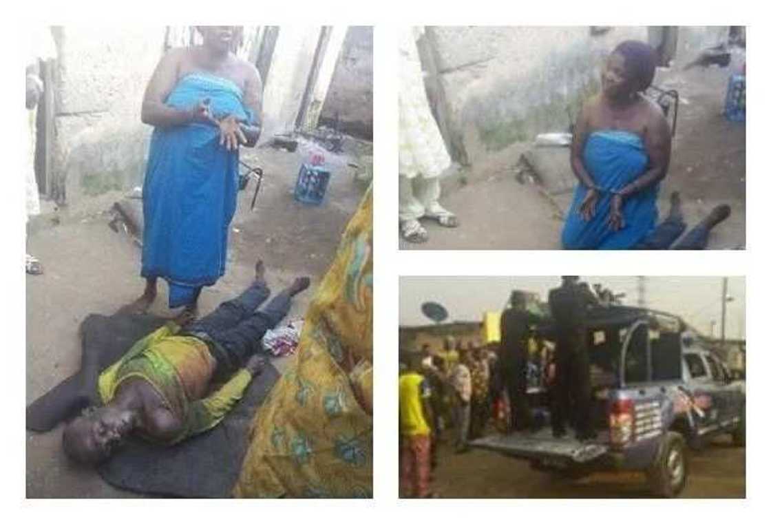 Woman stabs husband to death on Christmas day Woman stabs husband to death on Christmas day