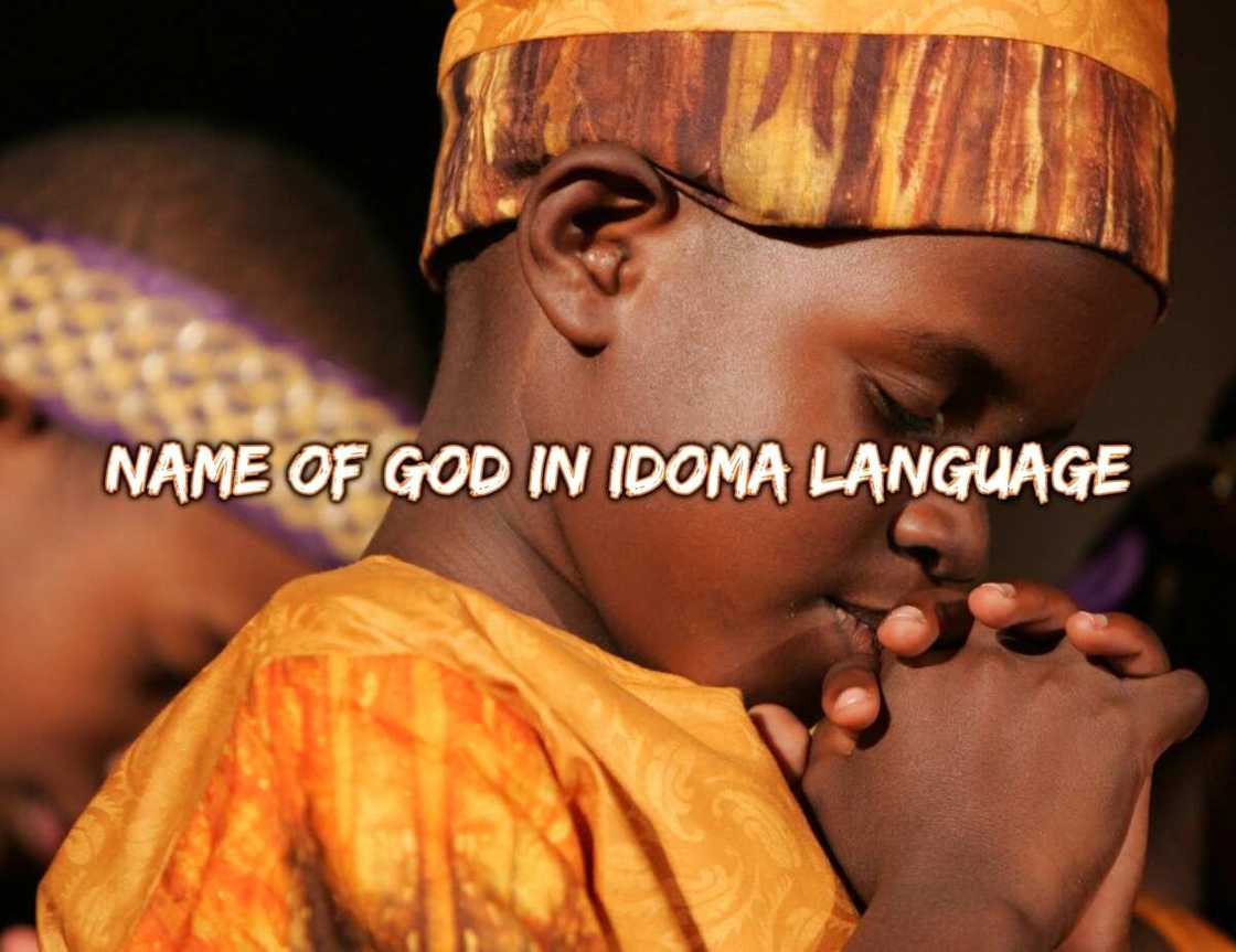 Name of God in Idoma language Name of God in Idoma language