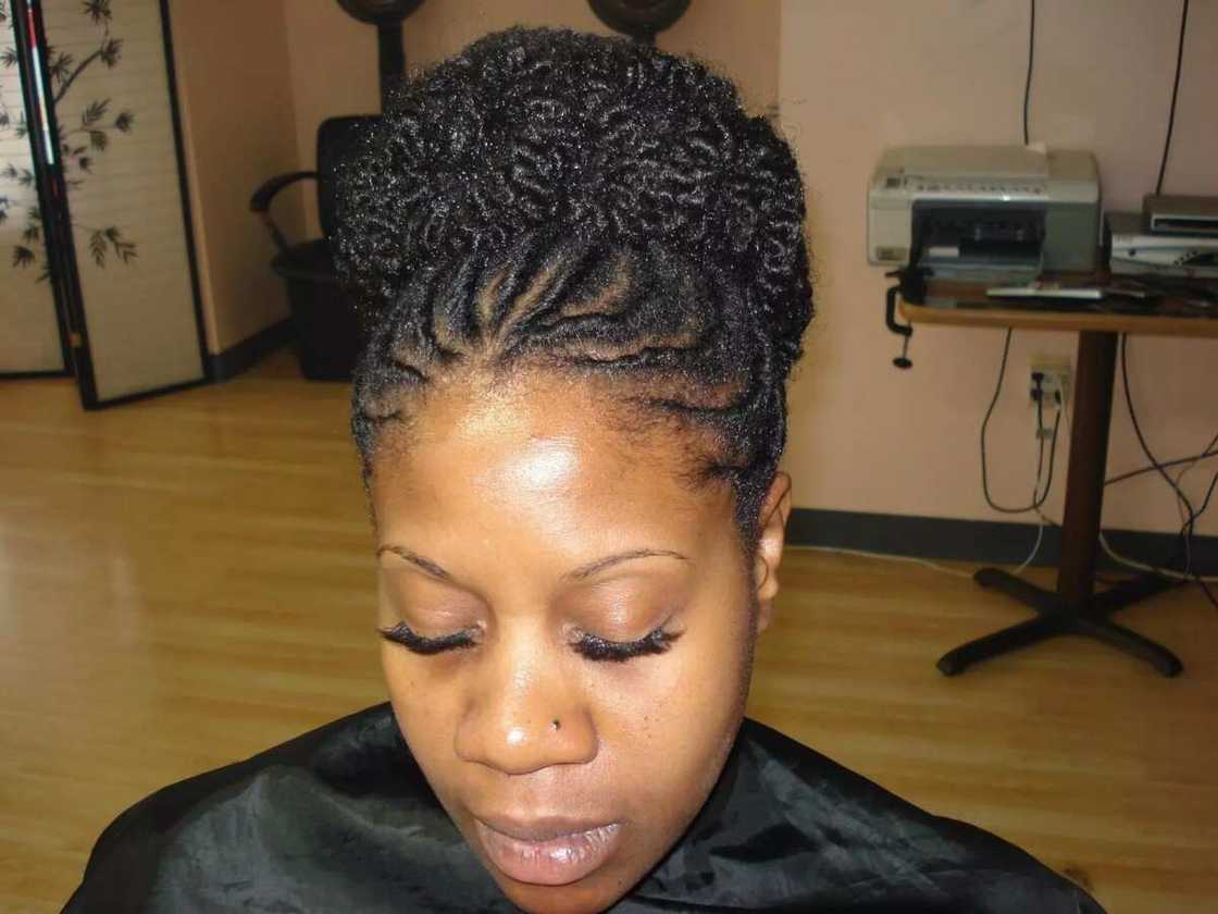 Twisted updo Twisted updo