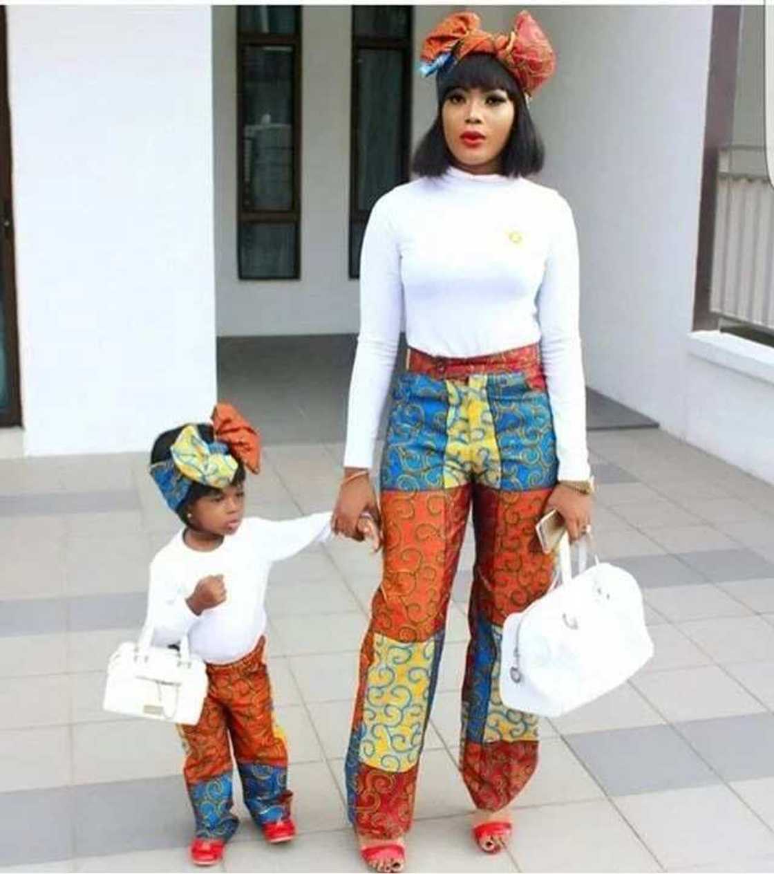 Ankara designs in family style Ankara designs in family style