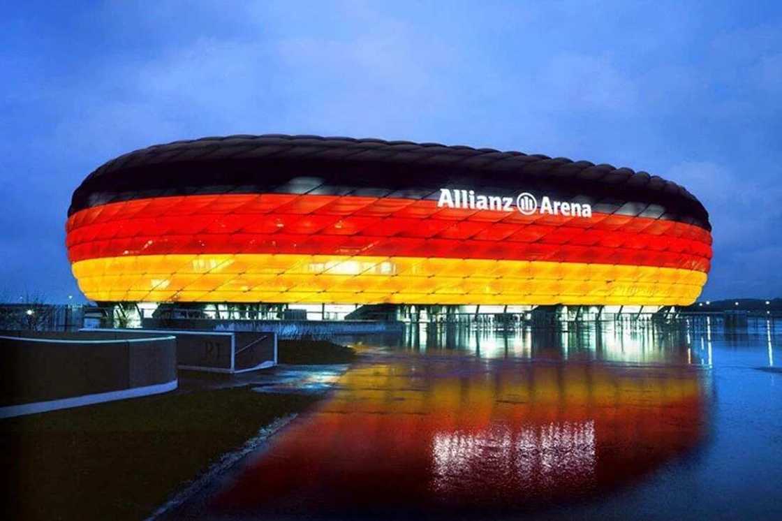 The Allianz Arena The Allianz Arena