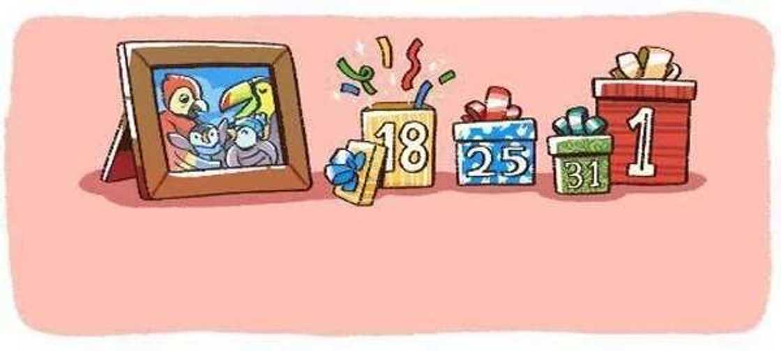 Google starts celebrating with new doodle Google starts celebrating with new doodle