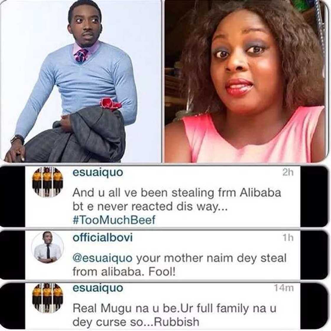 Bovi Lashes Out At Fan Over Stolen Jokes Bovi Lashes Out At Fan Over Stolen Jokes