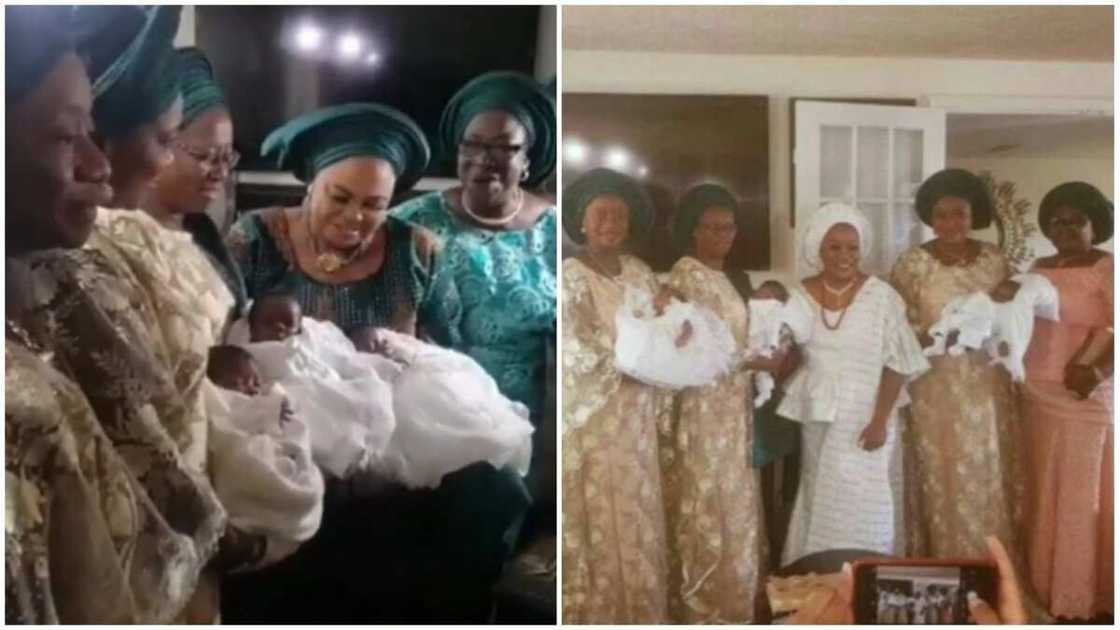 Nigerian couple welcome triplets Nigerian couple welcome triplets